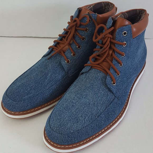 Ferro Aldo Other - Ferro Aldo's Men's Melvin Blue Casual Mid Boot 10